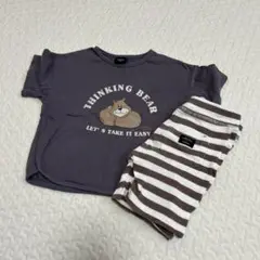 futafuta manina Tシャツ&短パンセット 100cm