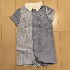 ＊Ralph Lauren＊ラルフローレン＊ストライプロンパース＊6M＊