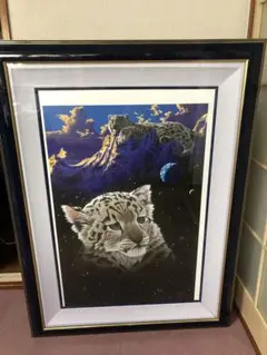 シム・シメール　『生命の謳』　214/300 サインあり　中古品 シム・シメール 『生命の謳』 214/300 サインあり 品 美術品