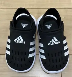 adidas ブラック サンダル 14cm ベビー