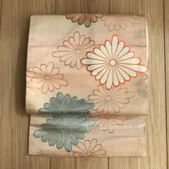 名古屋帯 ピンク レトロ
