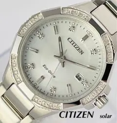 「定価55,000円」★日本未発売希少 CITIZEN ダイヤモンドベゼル
