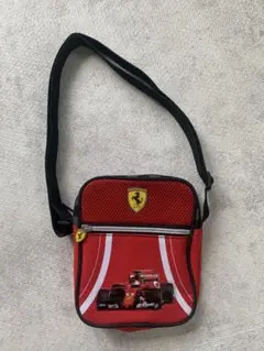 Ferrari キッズ　ショルダーバッグ F1カー デザイン