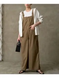UNIVERSAL OVERALL / ZIPオーバーオール　ベージュ