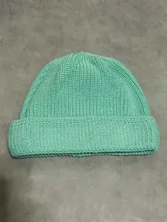 ミントグリーン ニット帽