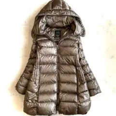 極美品♪タトラス TATRAS ロングダウンコート バビラ 02 グレージュ
