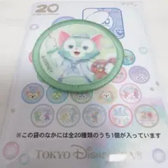 ディズニーシー ダッフィー＆フレンズ 20周年 ジェラトーニ ワッペン