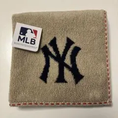 新品　MLB ニューヨークヤンキース　タオルハンカチ　ハンドタオル