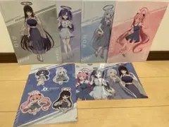 【新品未使用】ブルーアーカイブ ローソンコラボ クリアファイルコンプセット