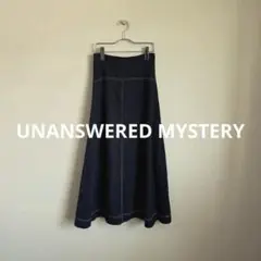 〈 UNANSWERED MYSTERY 〉Linen Flare Skirt