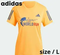 ①【新品】WINGS FOR LIFE WORLD RUN Tシャツ Lサイズ