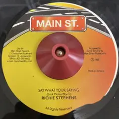 Richie Stephens - Say What Your Saying