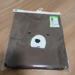 新品未使用　西松屋　95 クマ柄 長袖パジャマ 腹巻き付き