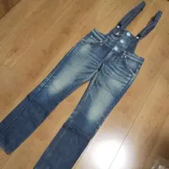 Wrangler×Spiral Girlデニムサロペット