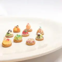 ミニチュアタルトセット　☆　ミニチュアスイーツ　ミニチュアフード