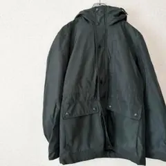 GU ジャンパー　グリーン　ジップアップ　メンズ　S 中地取り外し　二枚