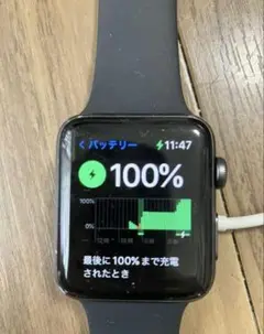 Apple Watch Series 3 42mm スペースグレーアルミニウム
