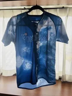 横浜ベイスターズ半袖ユニフォーム KMサイズ