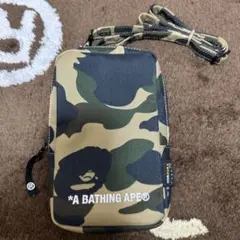 定価14,300円 一度使用のみ APE BAPE エイプ ミニショルダーバッグ