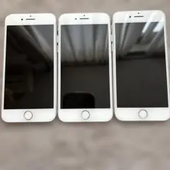 Apple iPhone 8 白　本体　3台