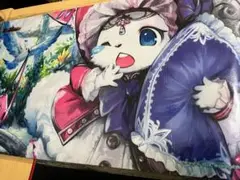超CS お目覚めメイ様　プレイマット　スリーブ　セット 公式サイト Amazon | メイ様 プレイマットスリーブ セット 超cs