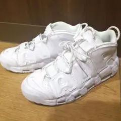 NIKE エアモアアップテンポ '96 トリプルホワイト　29.5cm