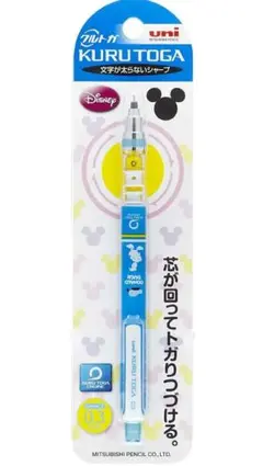 シャープペンシル uni KURU TOGA ドナルドダック 0.3mm