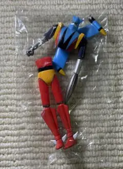 ポピー　ゲッターライガー　ダイナミックプロ　フジテレビ　東映動画　当時物　ソフビ ポピー ゲッターロボG ゲッターライガー ミニサイズ 当時物 展示