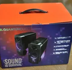 JBL QUANTUM DUO ブラック スピーカー　ゲーミングスピーカー
