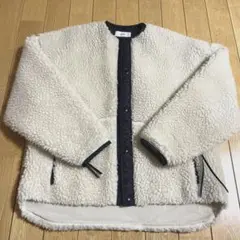 HYKE ボアブルゾン 1
