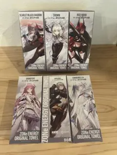 勝利の女神ニケ　nikke ZONE タオルセット　6種類　箱付き