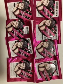 矢颪碇 桃源暗鬼 ハート 缶バッジ　8点