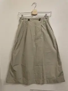 MHL ロングスカート　ベージュ