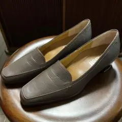 SHAMIOR Golf レディース ブラウン パンプス 22 EE 日本製