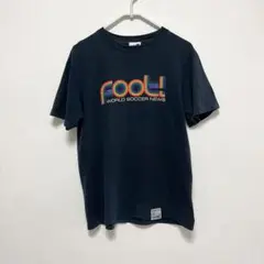 WORLD SOCCER NEWS Foot! サッカー番組 Tシャツ バッジ付