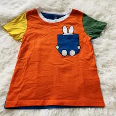 グラニフmiffy マルチカラーポケットTシャツ 110サイズ