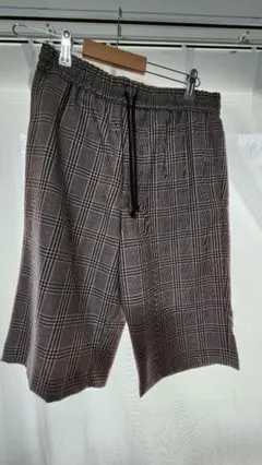 ドリスヴァンノッテン チェック柄ショートパンツ