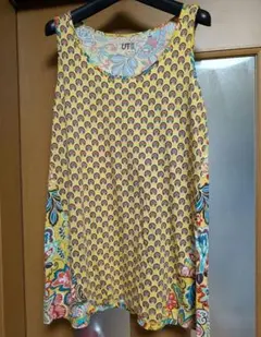 美品　ユニクロ　ヴェラ・ブラッドリー　タンクトップ　チュニック　　Мサイズ