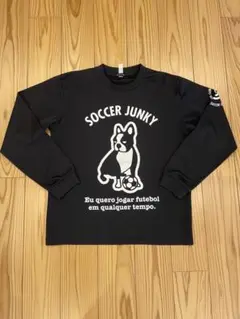 soccer junky ブラック長袖Tシャツ M