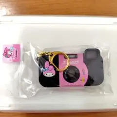 マイメロディ フィルムカメラ型キーホルダー　新品未使用　匿名配送