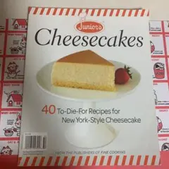 アメリカ ジュニアズ チーズケーキ レシピ本