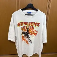 SEQUENZ CLUB Tシャツ ホワイト