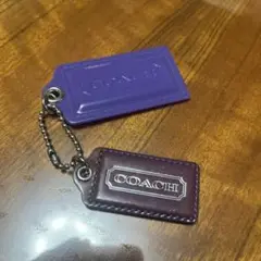 COACH キーホルダー付きタグセット