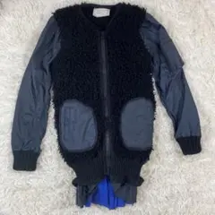 Sacai サカイ ドッキングジャケット ボア MA-1