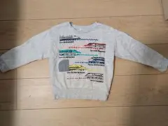 BEAMS mini 新幹線トレーナー 110cm