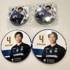 ガンバ大阪　黒川圭介　缶バッチセット