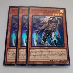 遊戯王 ライトロード・アサシン ライデン スーパーレア 3枚セット