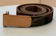 Ｗリングベルト　made in U.S.A 迷彩柄　カモフラージュ121cm