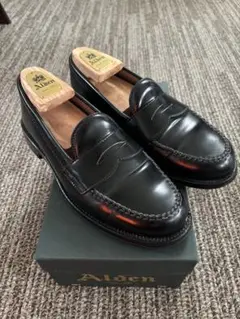 マスク【超美品】Alden987 8E オールデン　ブラック マスク様専用【超美品】Alden987 8E オールデン ブラック - メルカリ