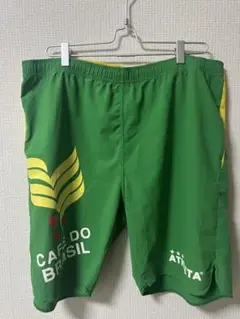 ATHLETA ハーフパンツ グリーン Café do Brasil XL